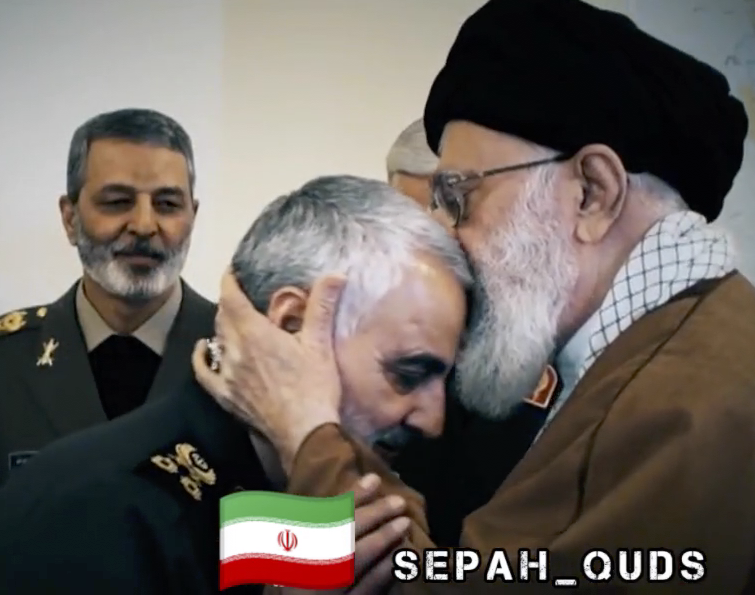 Ibrahim Raisi e Qassem Solaiman