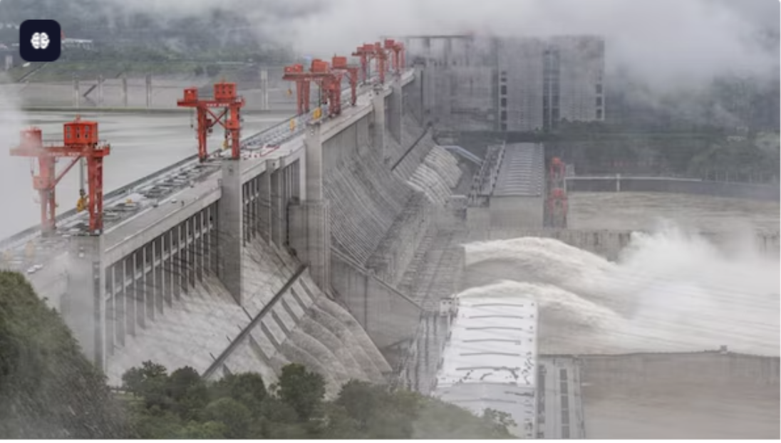 The Three Gorges Dam in China’s Hubei province, currently the world’s largest dam, June 2020. | AFP.